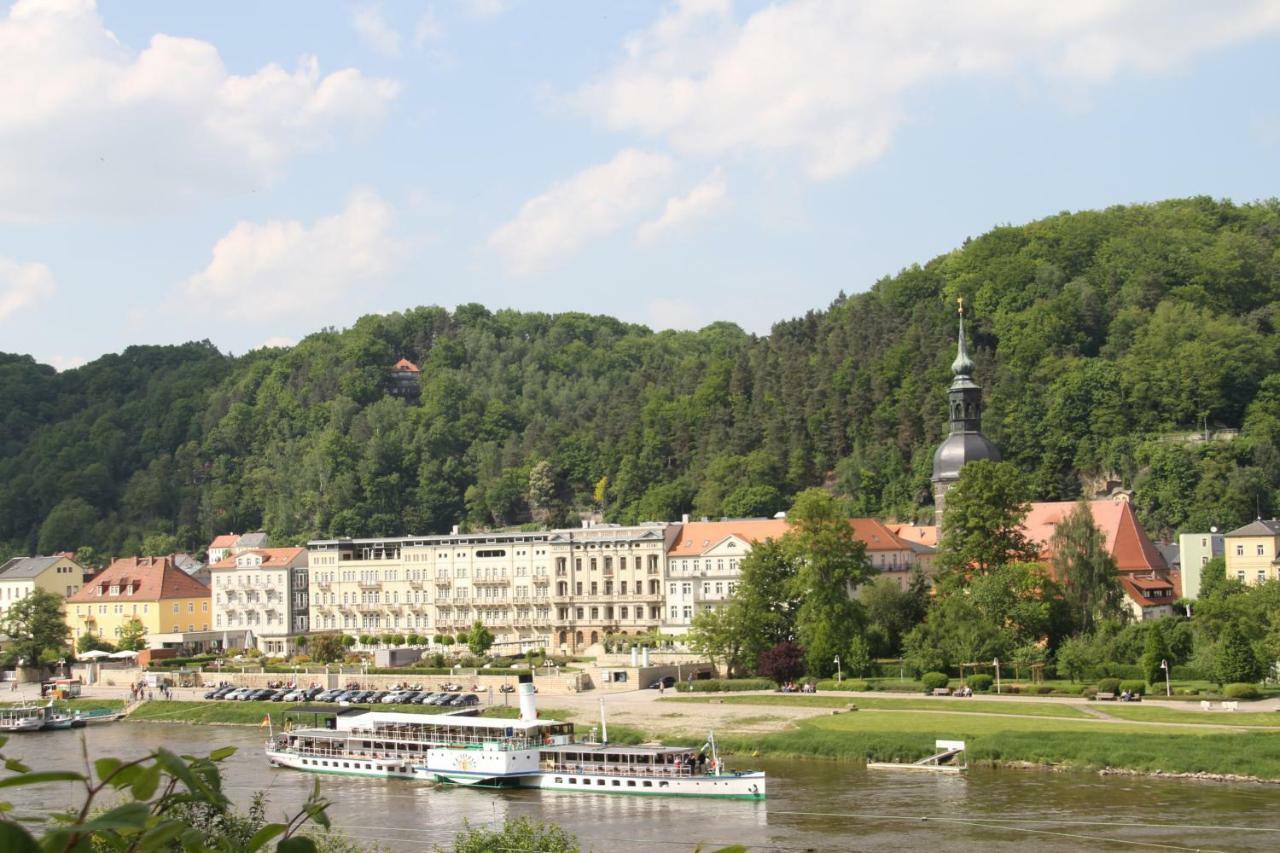 Villa Sonnenburg Bad Schandau Exterior foto